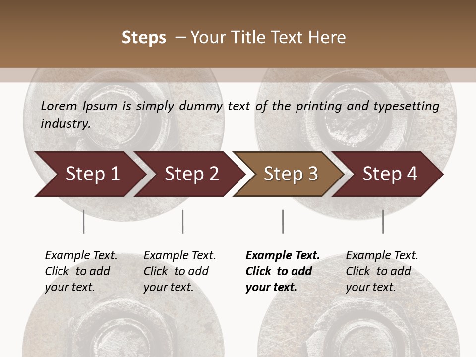 Element Nail Set PowerPoint Template