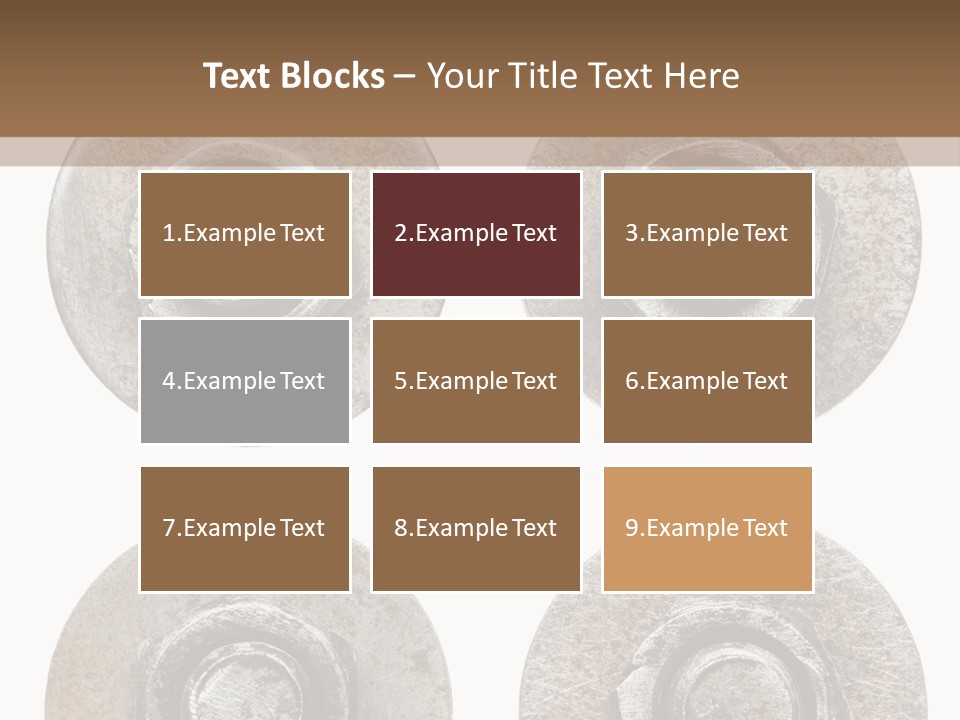 Element Nail Set PowerPoint Template