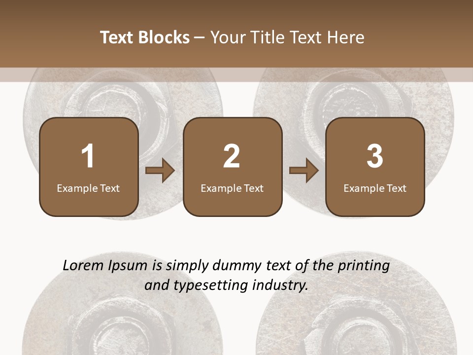 Element Nail Set PowerPoint Template