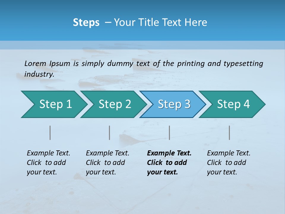 Sea Landschaften Kimmeridge PowerPoint Template
