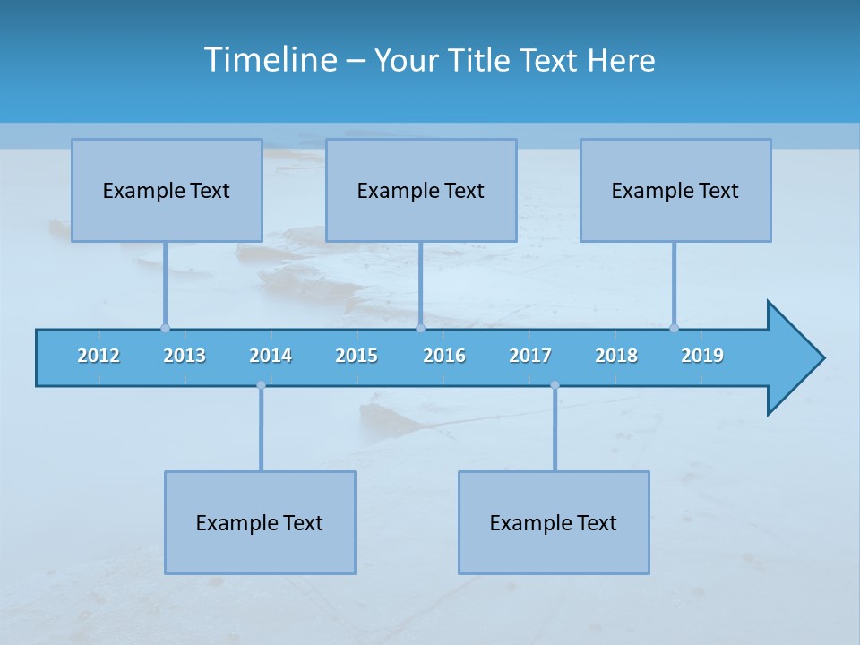 Sea Landschaften Kimmeridge PowerPoint Template