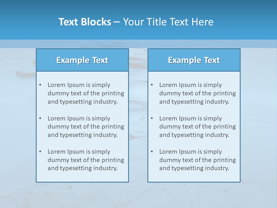 Sea Landschaften Kimmeridge PowerPoint Template
