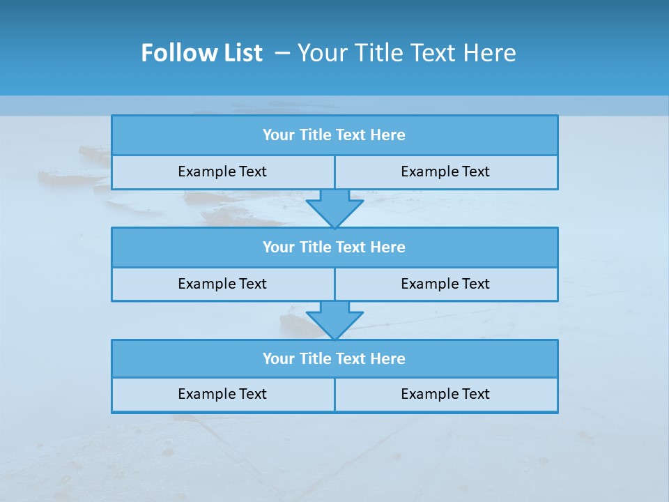 Sea Landschaften Kimmeridge PowerPoint Template