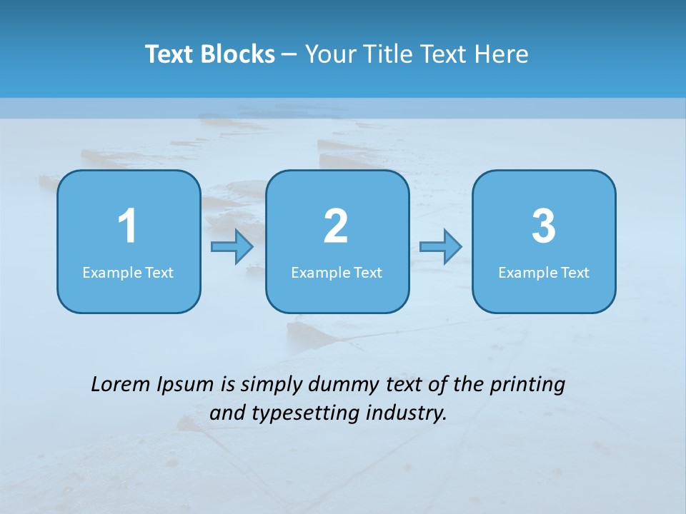 Sea Landschaften Kimmeridge PowerPoint Template