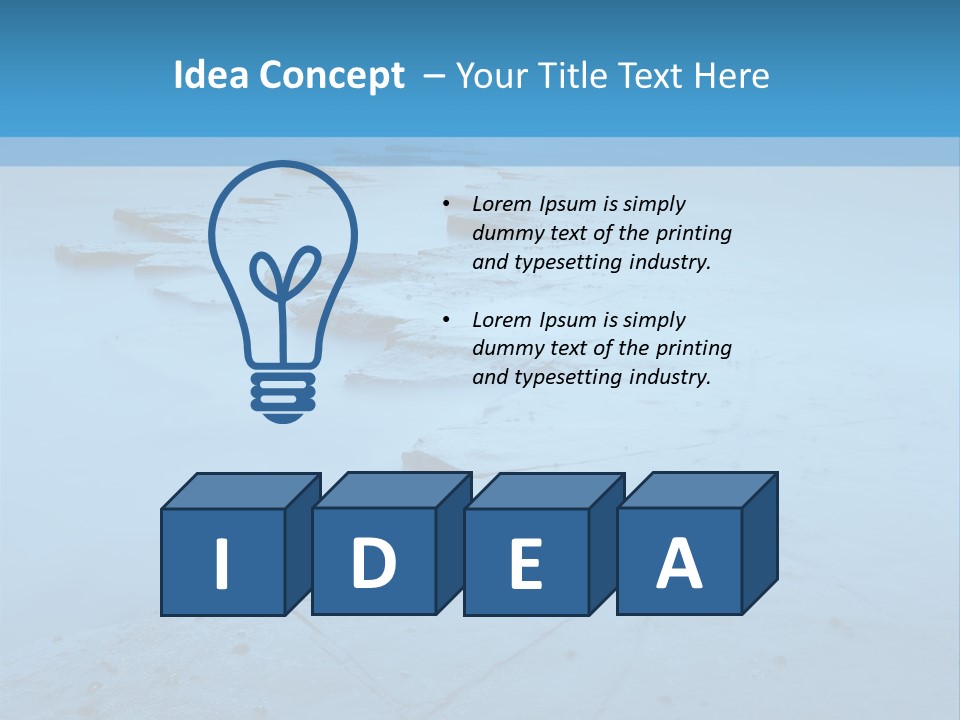 Sea Landschaften Kimmeridge PowerPoint Template