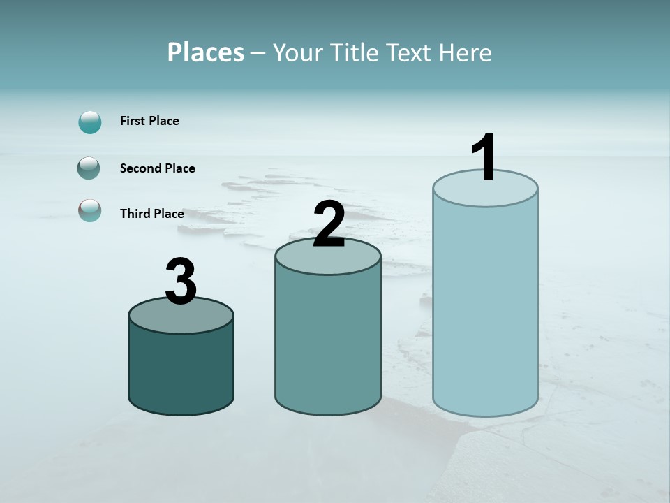 Meer Kimmeridge Bay PowerPoint Template