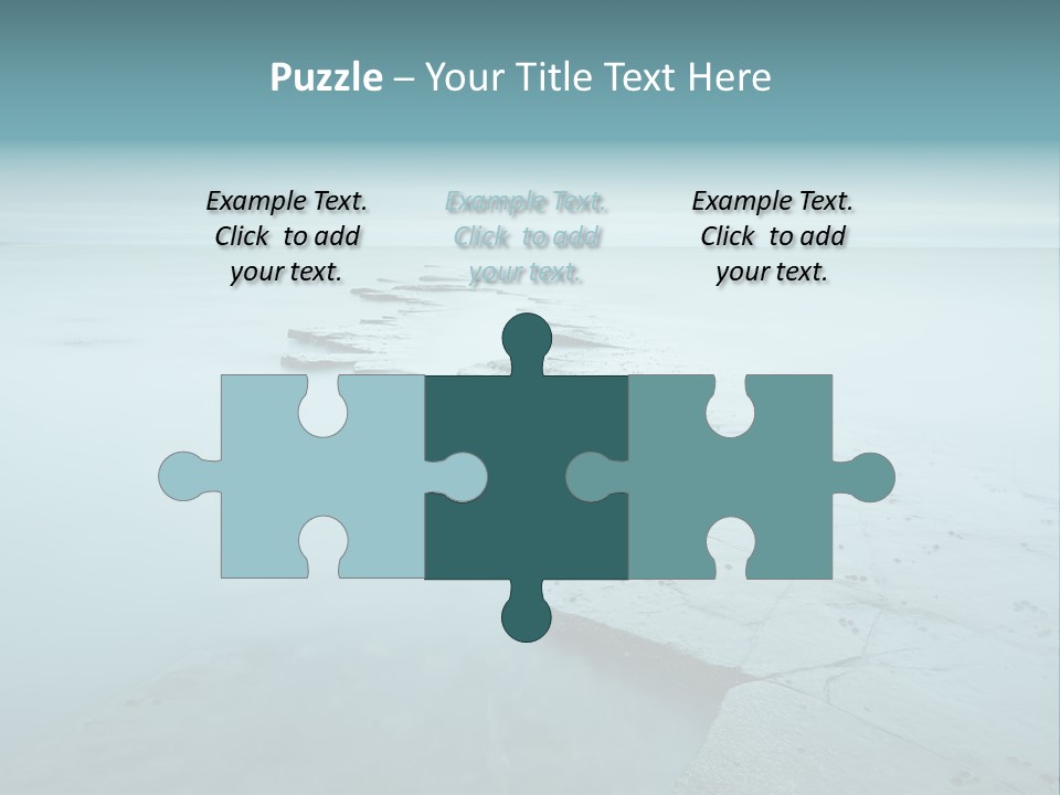 Meer Kimmeridge Bay PowerPoint Template