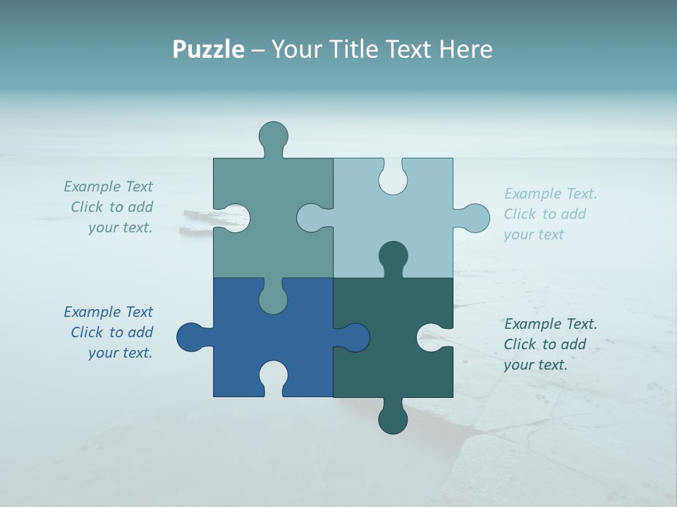 Meer Kimmeridge Bay PowerPoint Template