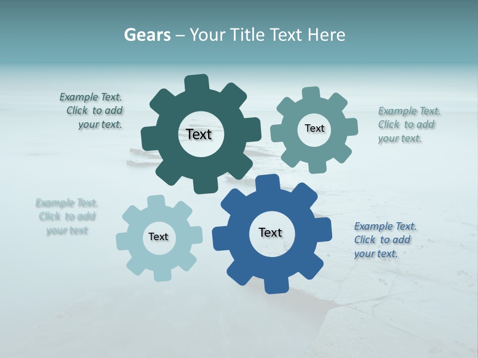 Meer Kimmeridge Bay PowerPoint Template