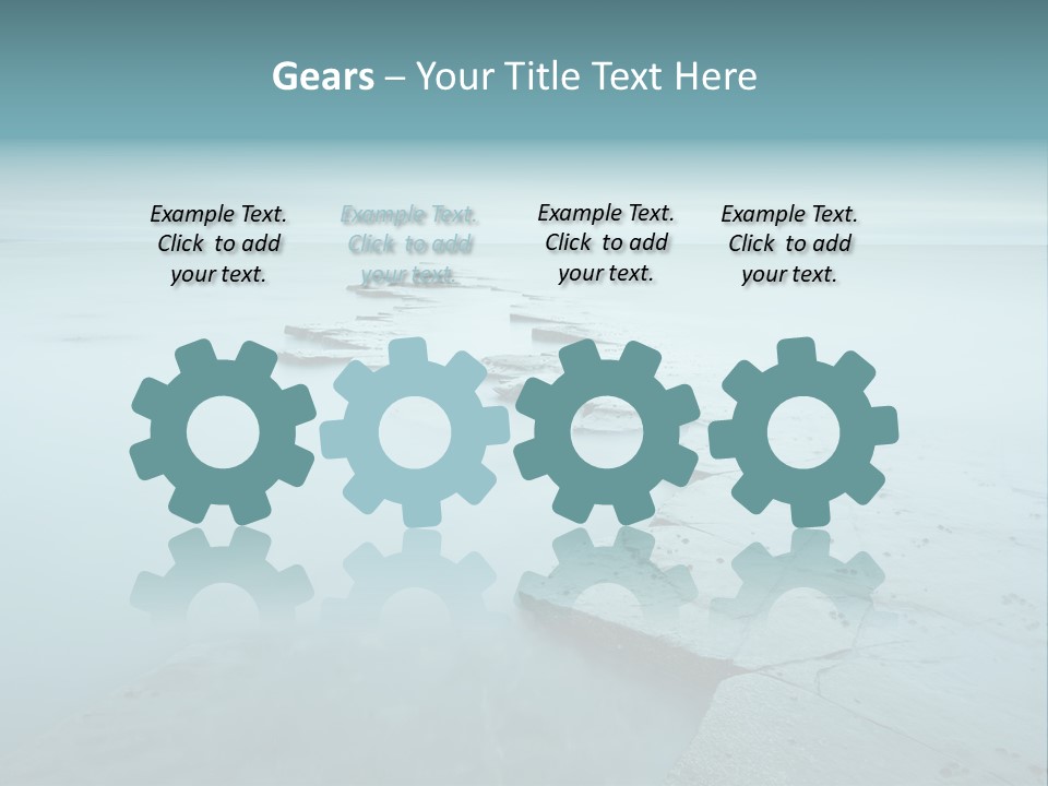 Meer Kimmeridge Bay PowerPoint Template