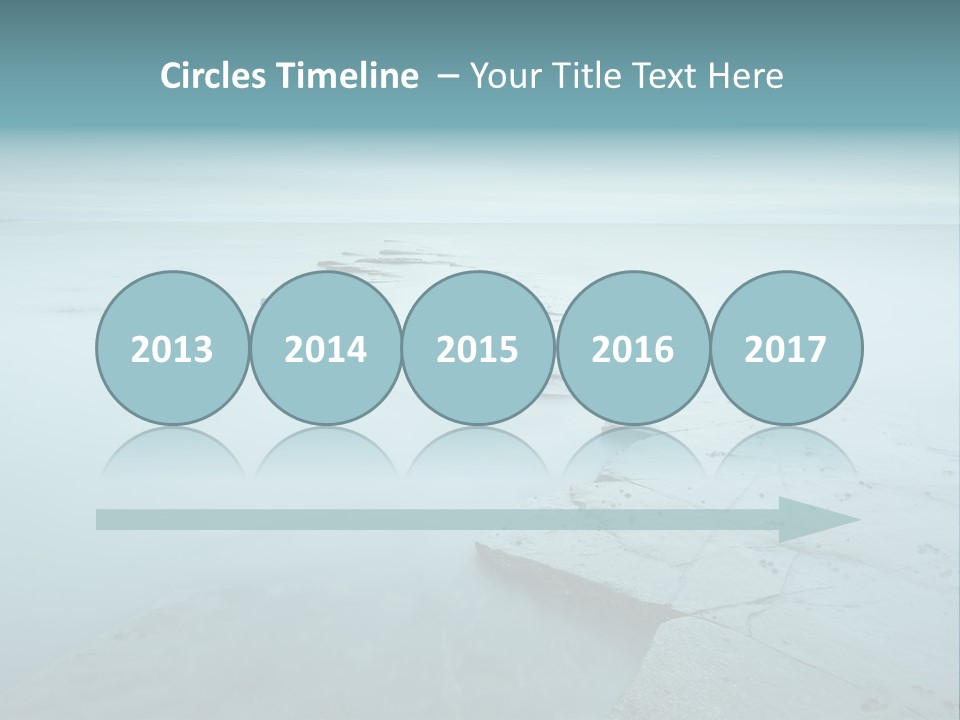 Meer Kimmeridge Bay PowerPoint Template