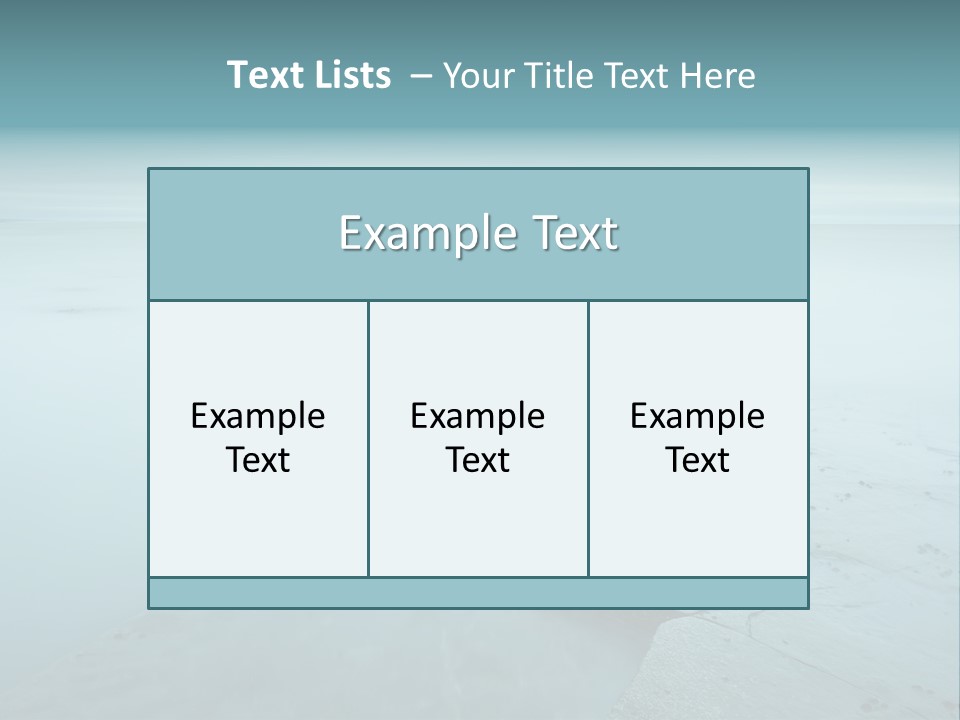 Meer Kimmeridge Bay PowerPoint Template