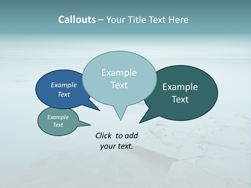 Meer Kimmeridge Bay PowerPoint Template