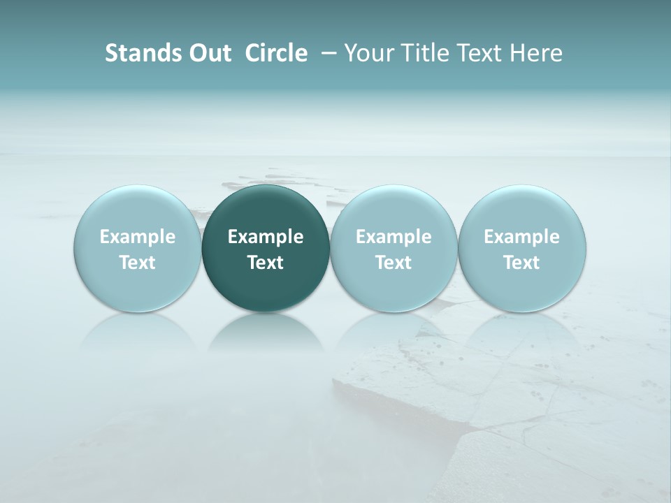 Meer Kimmeridge Bay PowerPoint Template