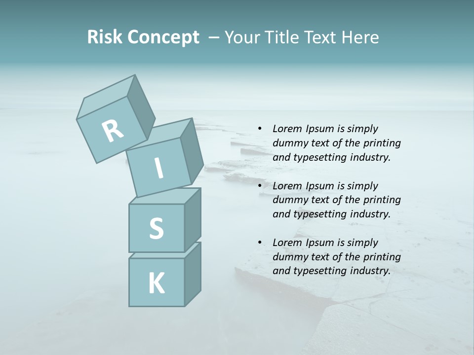 Meer Kimmeridge Bay PowerPoint Template