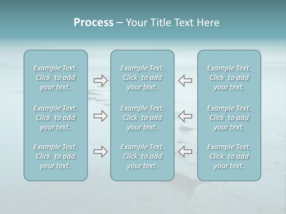 Meer Kimmeridge Bay PowerPoint Template