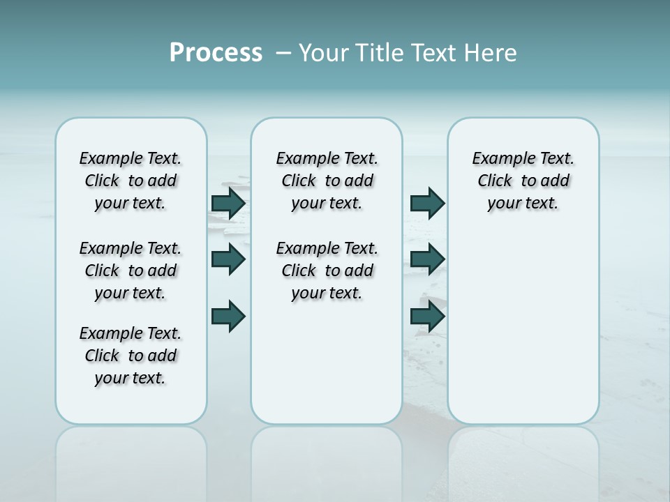 Meer Kimmeridge Bay PowerPoint Template