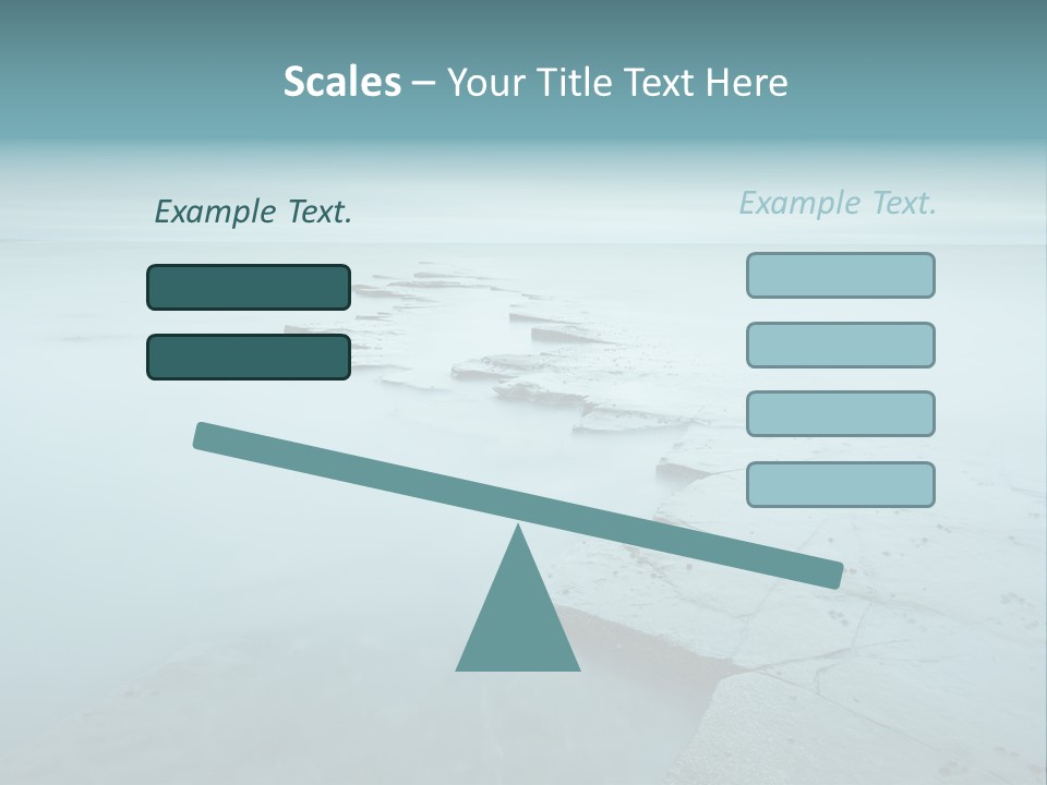 Meer Kimmeridge Bay PowerPoint Template