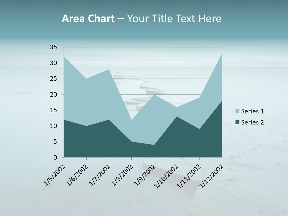 Meer Kimmeridge Bay PowerPoint Template