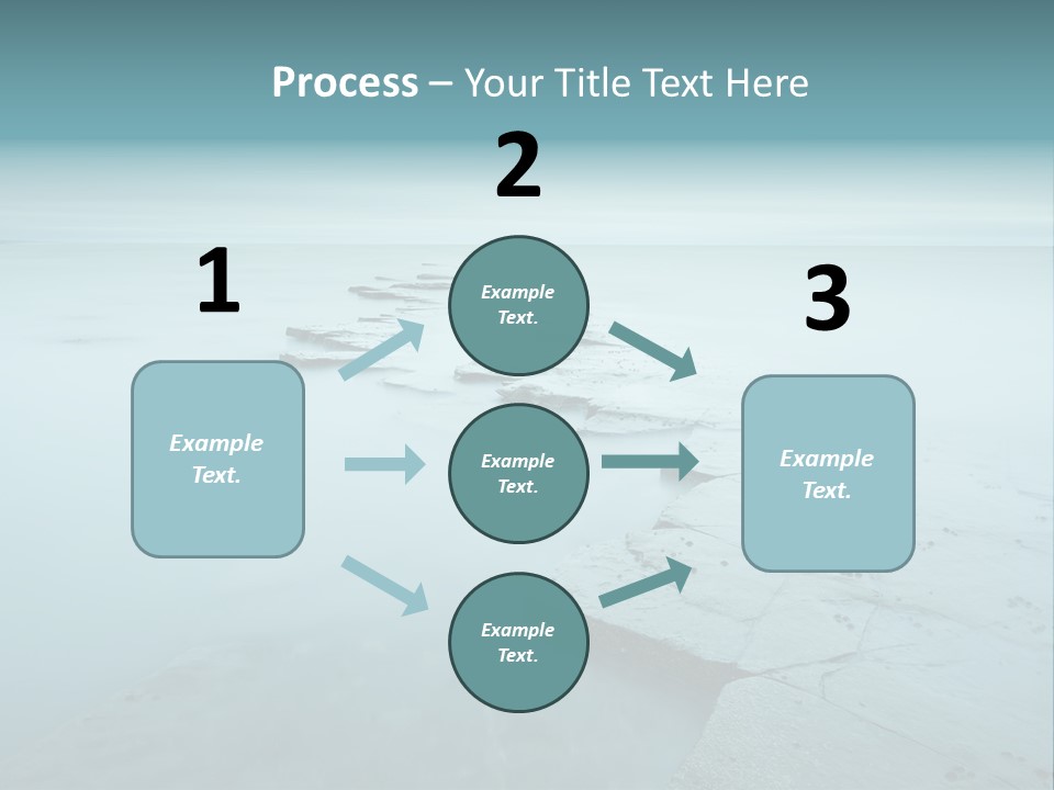 Meer Kimmeridge Bay PowerPoint Template