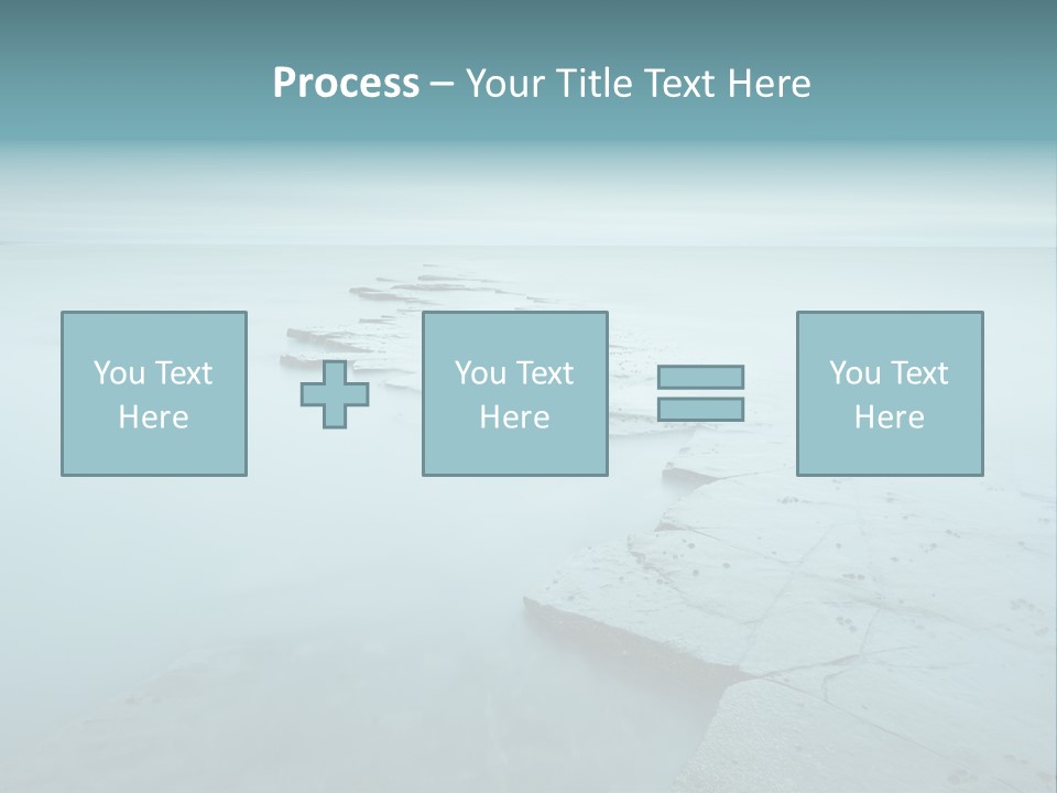 Meer Kimmeridge Bay PowerPoint Template