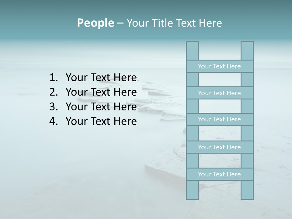 Meer Kimmeridge Bay PowerPoint Template
