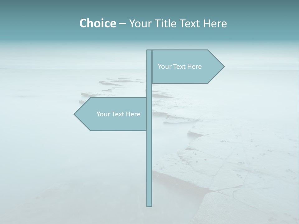 Meer Kimmeridge Bay PowerPoint Template