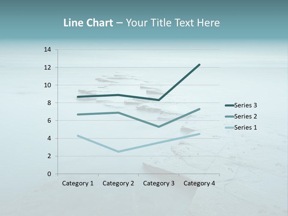 Meer Kimmeridge Bay PowerPoint Template