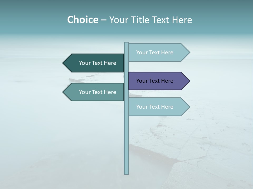 Meer Kimmeridge Bay PowerPoint Template