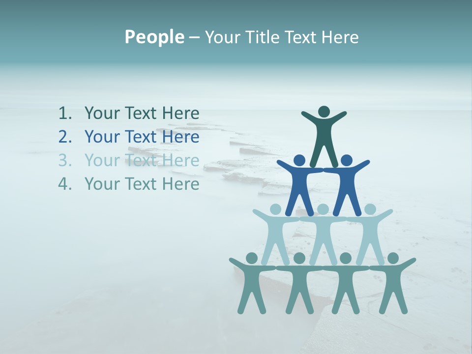 Meer Kimmeridge Bay PowerPoint Template