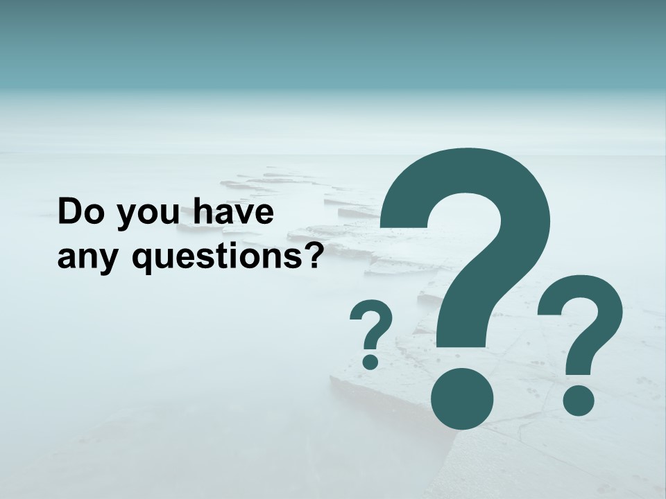 Meer Kimmeridge Bay PowerPoint Template