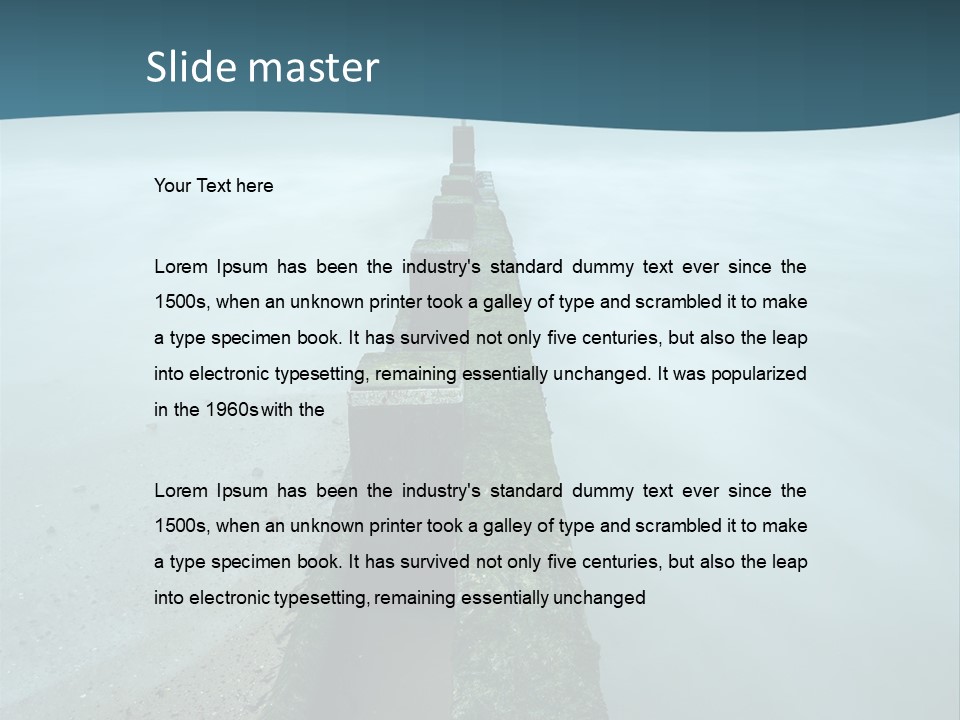 Landscapes Landschaften Dorset PowerPoint Template