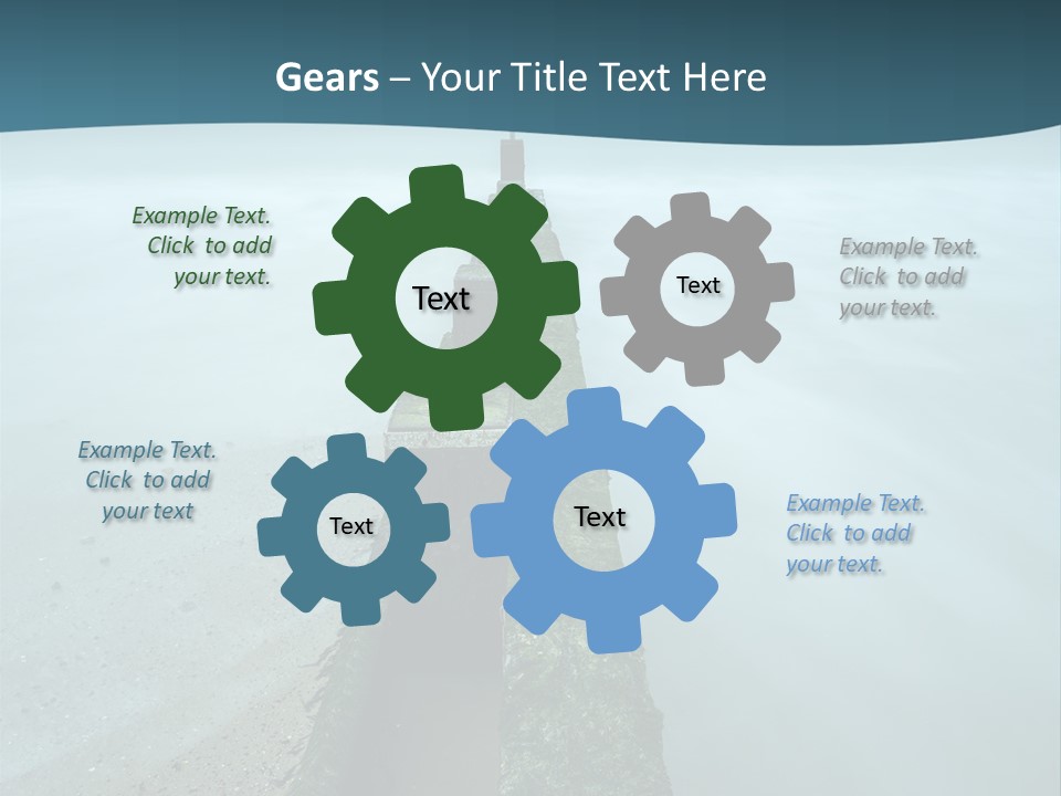 Landscapes Landschaften Dorset PowerPoint Template