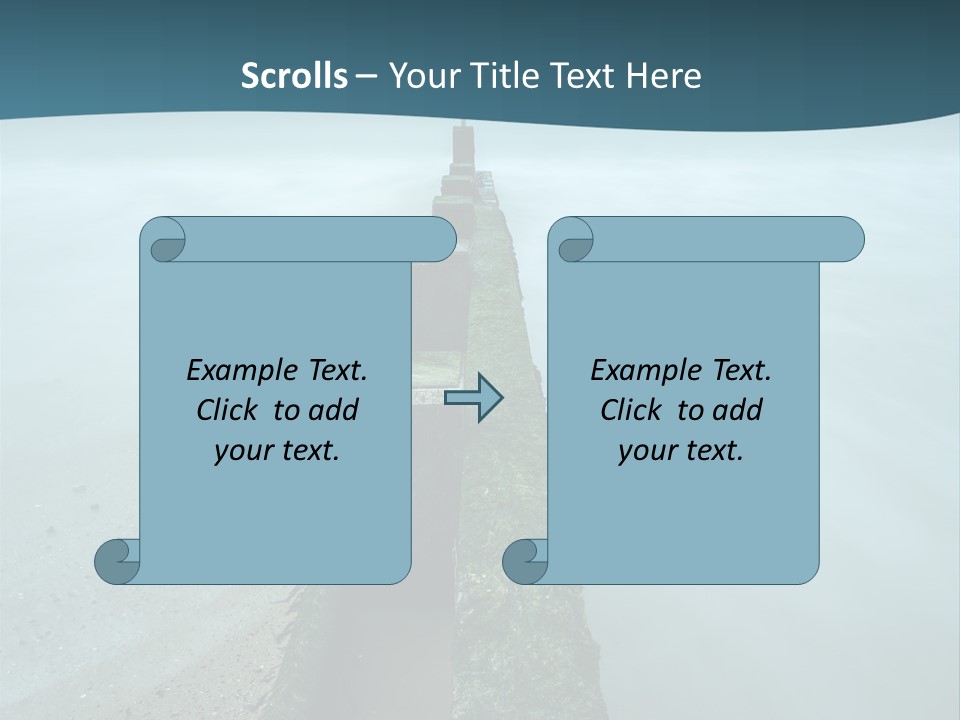 Landscapes Landschaften Dorset PowerPoint Template