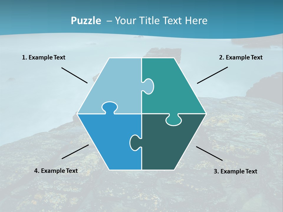 Lighthouse Storm Sea PowerPoint Template