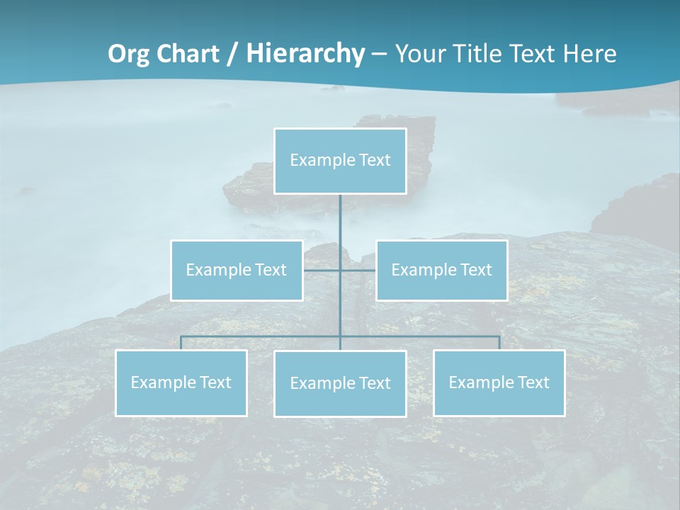 Lighthouse Storm Sea PowerPoint Template