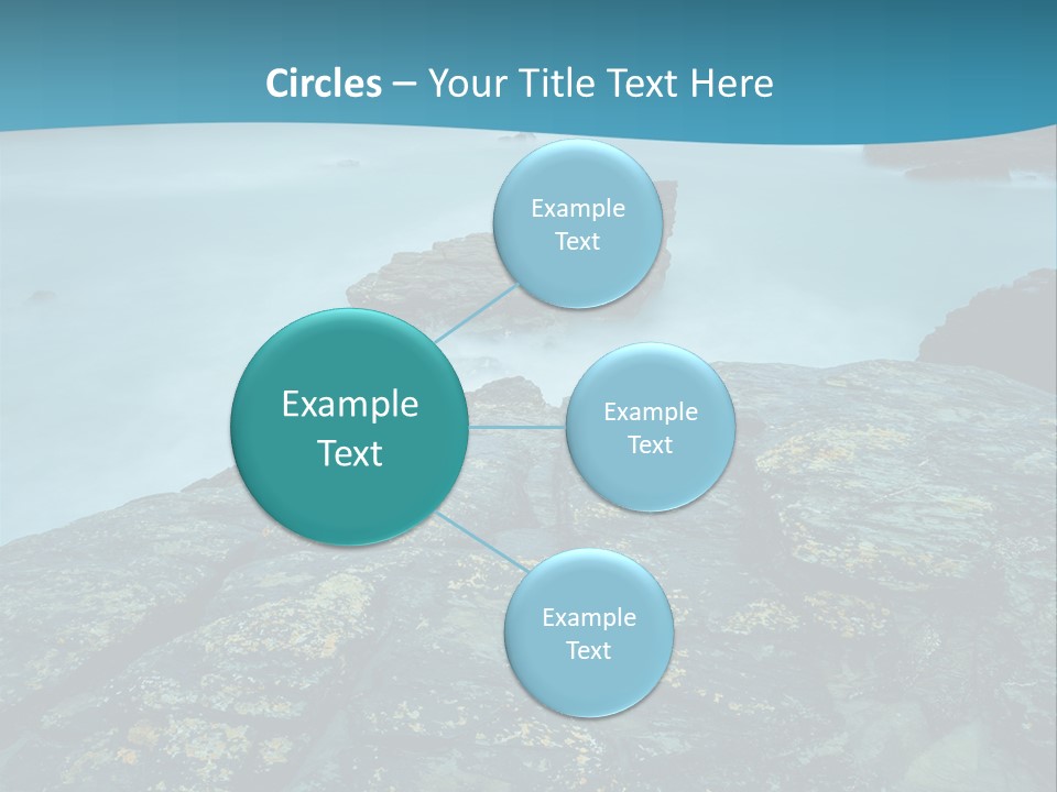 Lighthouse Storm Sea PowerPoint Template