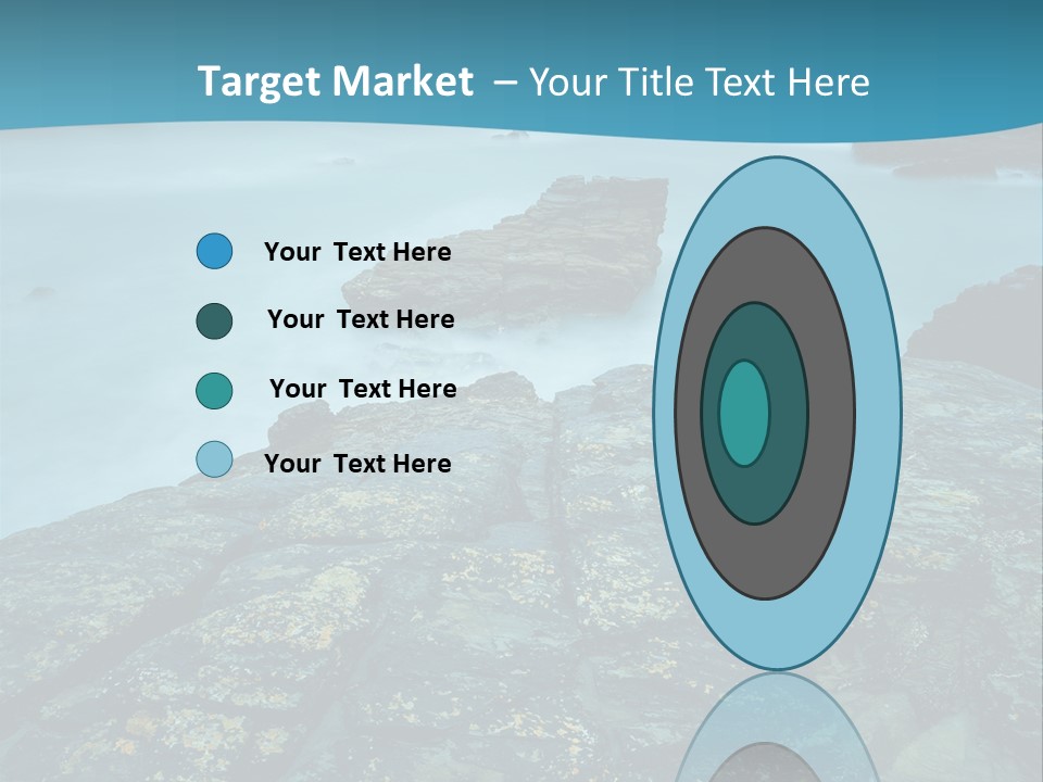 Lighthouse Storm Sea PowerPoint Template