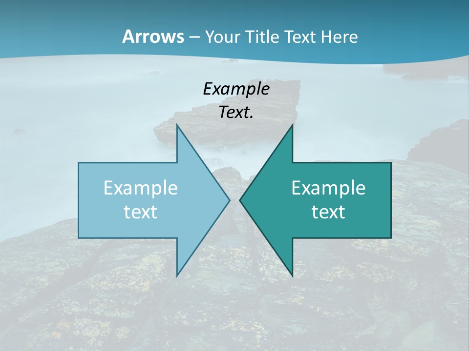Lighthouse Storm Sea PowerPoint Template