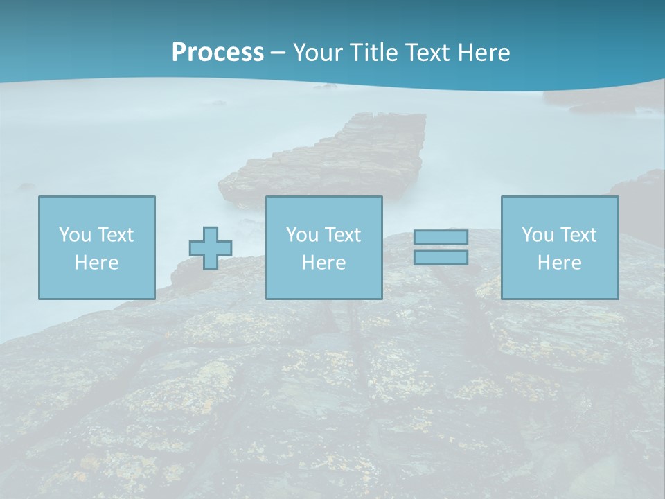 Lighthouse Storm Sea PowerPoint Template