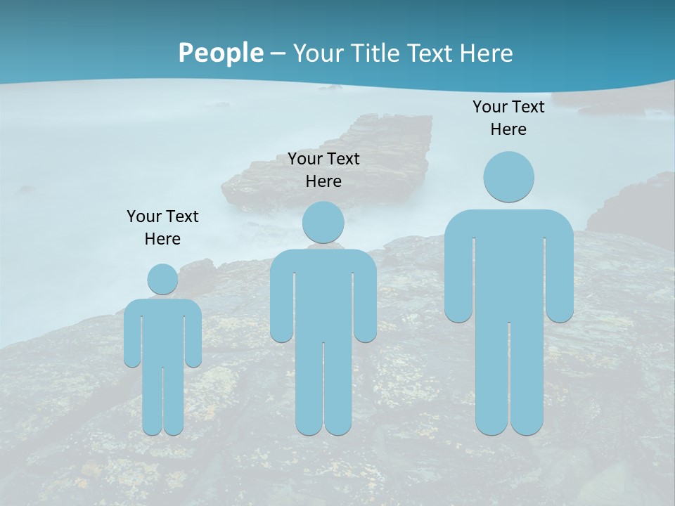 Lighthouse Storm Sea PowerPoint Template