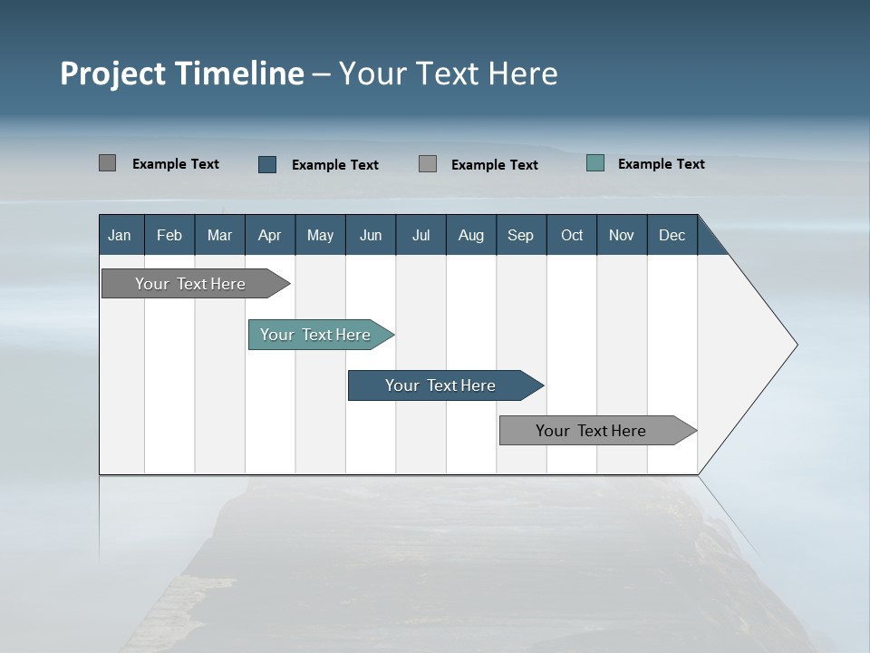 Ocean Rocks Landschaften PowerPoint Template