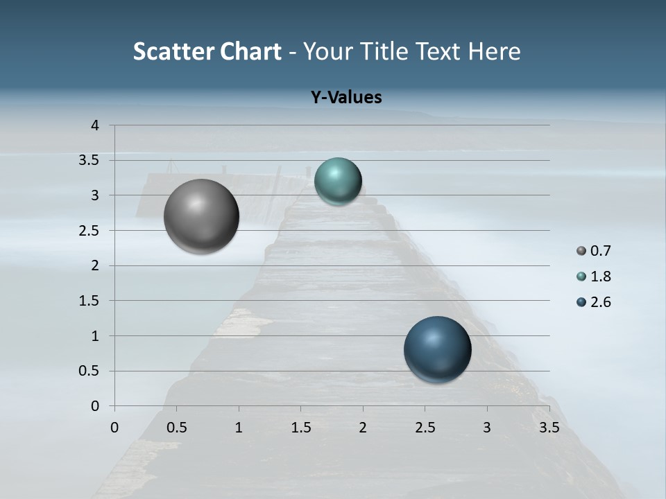 Ocean Rocks Landschaften PowerPoint Template