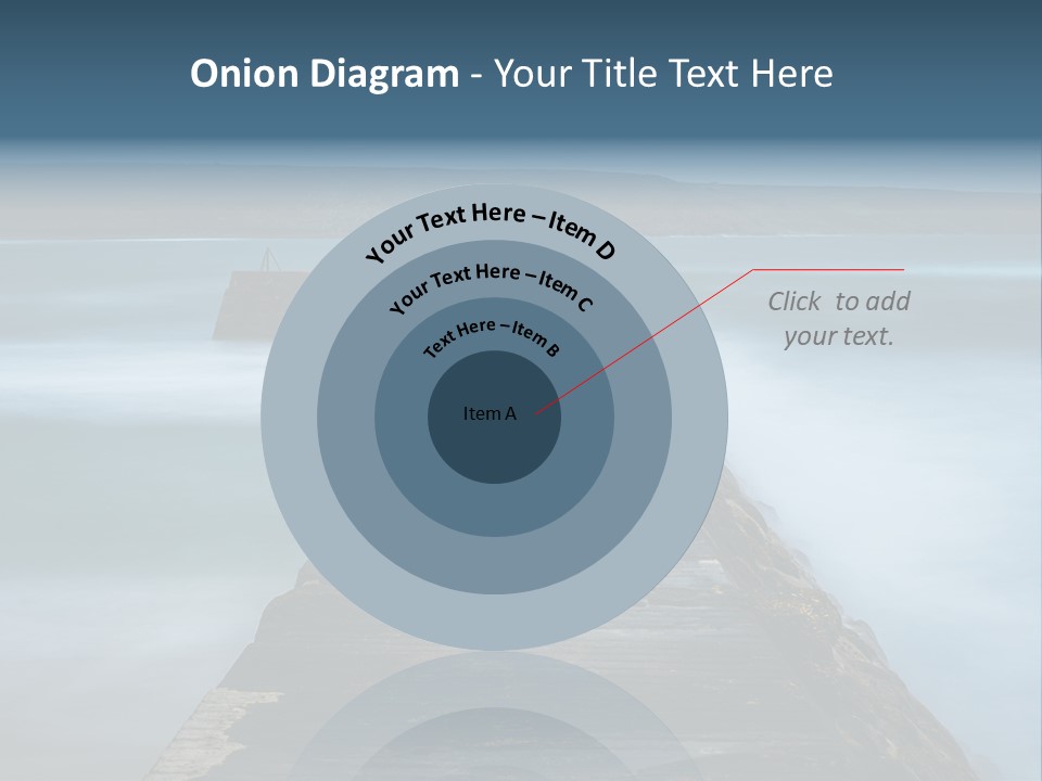 Ocean Rocks Landschaften PowerPoint Template