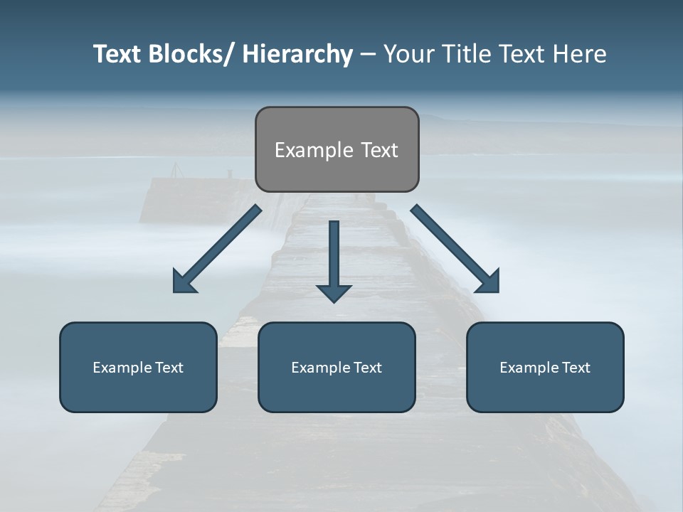 Ocean Rocks Landschaften PowerPoint Template