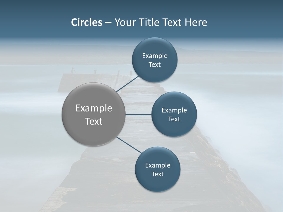 Ocean Rocks Landschaften PowerPoint Template