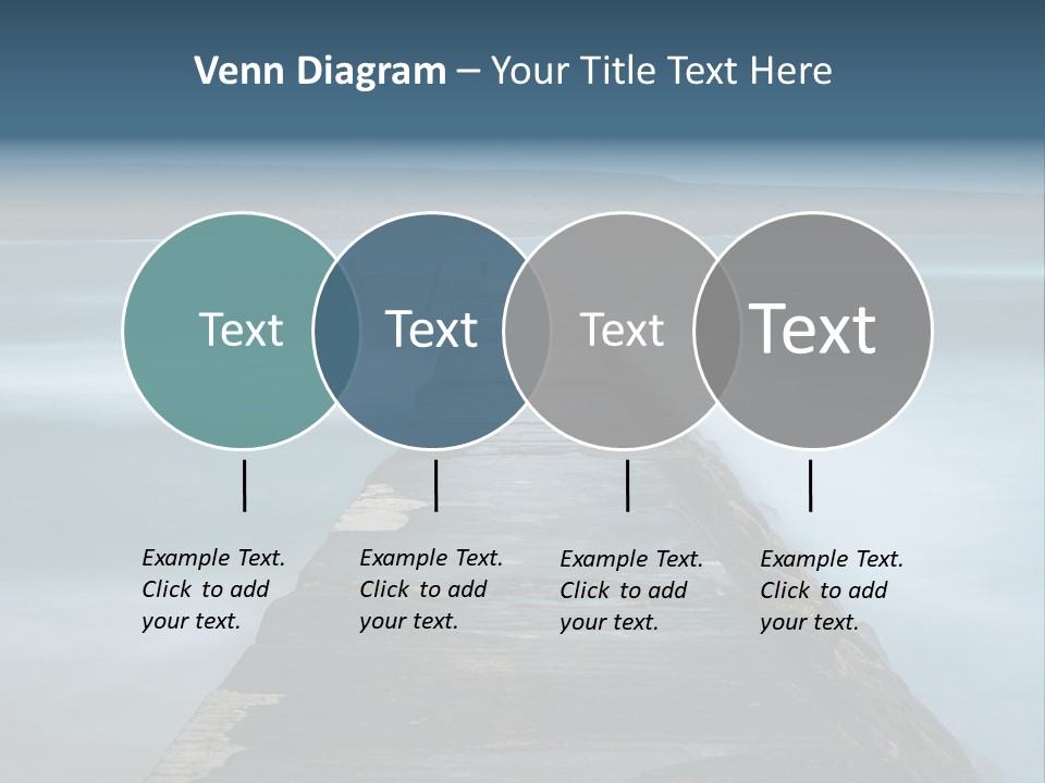 Ocean Rocks Landschaften PowerPoint Template