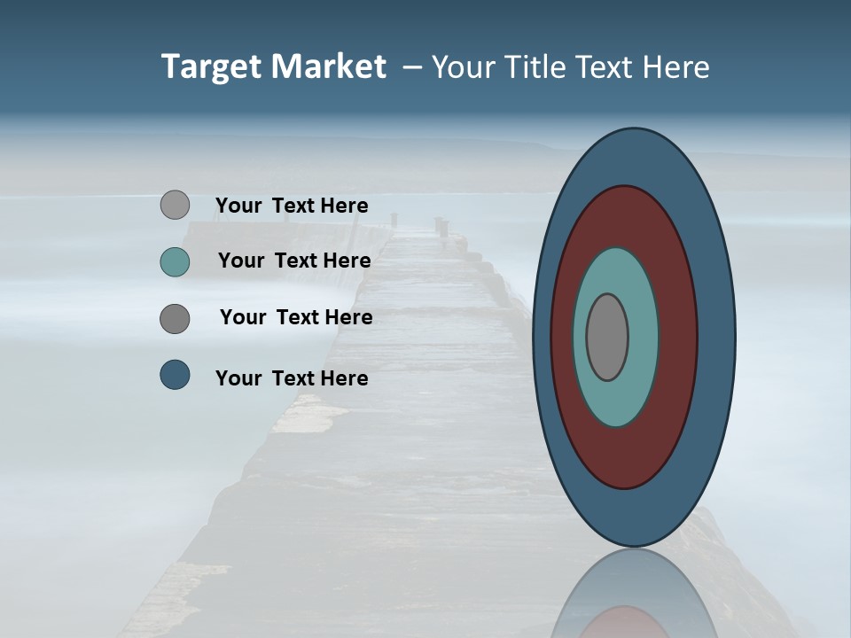 Ocean Rocks Landschaften PowerPoint Template