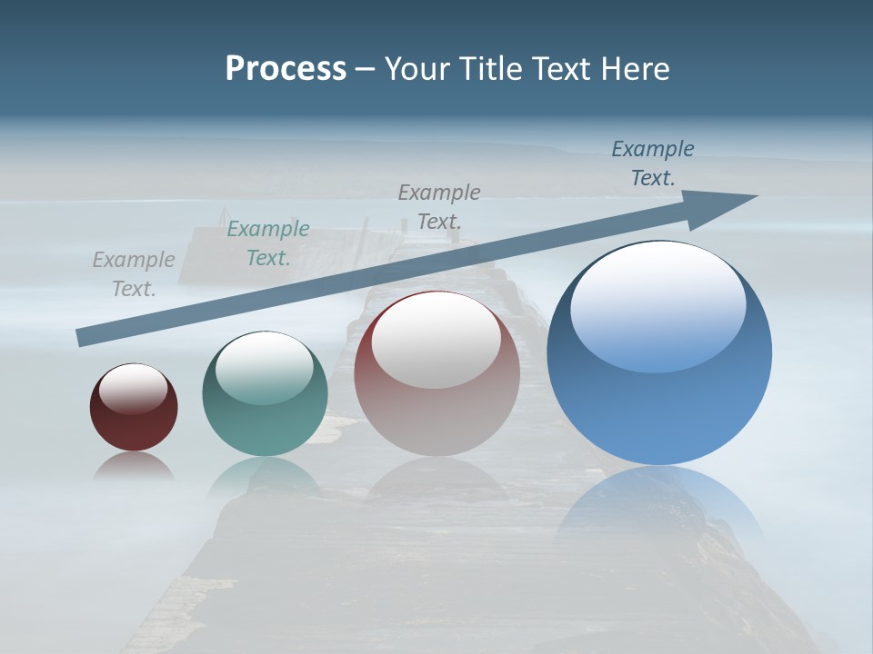 Ocean Rocks Landschaften PowerPoint Template