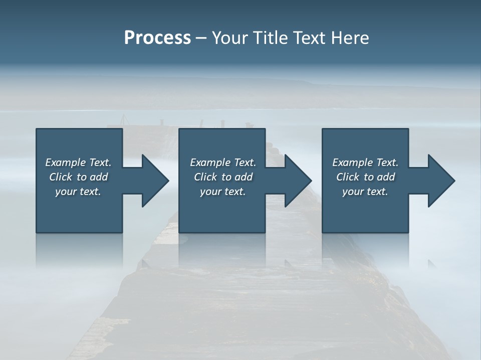 Ocean Rocks Landschaften PowerPoint Template